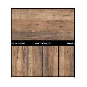 Fabbrica all'interno delle case porcellana stile legno decorazione per la casa di legno effetto colore striscia di piastrelle per pavimento in ceramica nuove piastrelle decorative in legno - Product Image 5