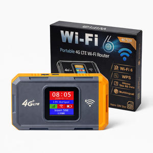 เราเตอร์พกพา Dnxt 4G Wifi Router Wifi6 300mbps 4G Pocket Wifi Router Wps 4G Wi-Fi Router ของแท้จากโรงงาน Pocket Wifi Mtn สำหรับการเดินทาง - Product Image 1