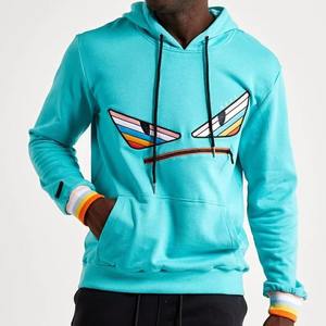 Sudadera con Capucha Bordada al por Mayor, Sudaderas con Capucha Bordadas de Alta Calidad, Sudaderas con Capucha Bordadas Personalizadas de Algodón y Poliéster para Hombre - Product Image 3