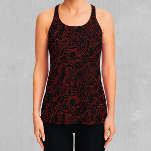 Débardeur côtelé sans manches pour femme, débardeur camisole respirant pour femme - Product Image 1