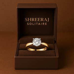 2 Ct Round Brilliant Lab Grown Diamond Engagement <b>Ring</b> E/VVS2 IGI Certified in 14K 18K Gold & 925 <b>Silver</b> <b>Solitaire</b> <b>Ring</b> - Product Image 2