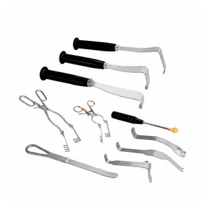 Système d'Écarteurs pour Chirurgie de l'Épaule en Acier Allemand, Ensemble d'Instruments Orthopédiques 10 Pièces, Kit d'Écarteurs Chirurgicaux en Acier Inoxydable pour Épaule - Product Image 1