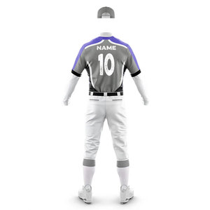Design Your Own <b>Baseball</b> Uniform Custom Sets Multi Color Pockets Pant Button Design Jersey Vintage Team Player <b>Baseball</b> Uniform - Product Image 3