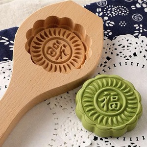Moules en bois mignons pour la cuisson de gâteaux au fromage accessoires de cuisine biscuits de mariage gâteau moule en bois - Product Image 6