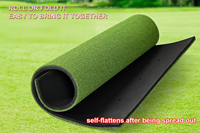 Estera de práctica de Golf profesional para interiores y exteriores, hogar, oficina, patio trasero, entrenamiento de Golf, estera para golpear, estera verde de alta visibilidad