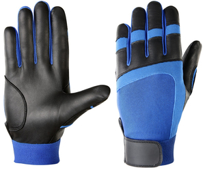 Gants de frappeur de baseball en cuir coupe ajustée, résistants aux intempéries (pluie ou soleil), sensation naturelle - Product Image 1