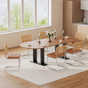 Ensemble de 2 chaises de salle à manger en rotin - Product Image 5