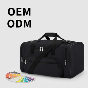Multi Functional <b>Sports</b> Gym Duffel <b>Bag</b> High Capacity <b>Outdoor</b> Travel Holdall with Padded Strap Black - Product Image 6
