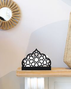Decoración Inspirada en la Luna Creciente, Decoración de Estrella y Luna, Vajilla para Ramadán, Vajilla Islámica, Accesorios Decorativos de Madera para Mesa - Product Image 6