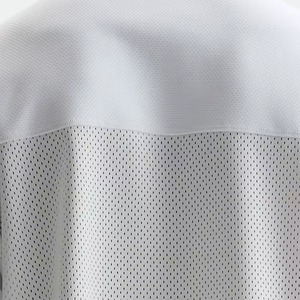 Camiseta Deportiva de Malla con Estampado Personalizado, Cuello en V, Estilo Oversize, Manga Corta, Estilo Fútbol, para Verano - Product Image 5