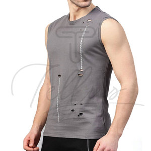 Producto Más Vendido: Camiseta sin Mangas para Hombre, de Alta Calidad, con Impresión Personalizada, para Gimnasio y Entrenamiento - Product Image 3