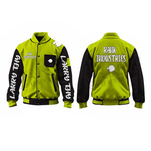 Chaqueta Letterman para Hombre con Diseño Personalizado al por Mayor, Chaqueta de Invierno Letterman para Hombre de Primera Calidad, Ropa Urbana - Product Image 4