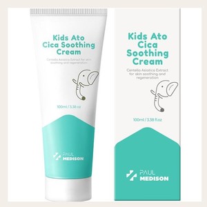 original korean <b>skin</b> care Polmedison <b>Kids</b> Ato Cica Soothing Cream 100mL body lotion daily products Baby's - Product Image 4