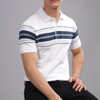 Kaos Polo Pria Harga Terjangkau 100% Katun Rajut Solid Bernapas Ringan Lengan Pendek Klasik Berkualitas Tinggi Kasual Berkancing