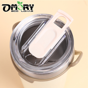OMORY 710ml Octagonal Stainless Steel Vacuum <b>Flask</b> with Strap - Product Image 5