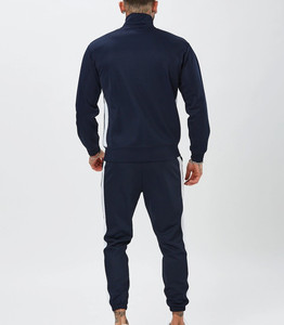 ชุดเซ็ตเสื้อฮู้ดและกางเกงวอร์มผู้ชายแฟชั่นลำลองสองชิ้นเข้าชุดกัน - Product Image 3