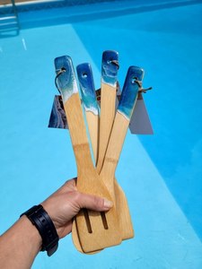 Cubiertos de resina para el hogar, cubiertos para hoteles, cubiertos para restaurantes, cubiertos para cafeterías, cubiertos para catering, cubiertos para servir, Time 2 Decor - Product Image 2