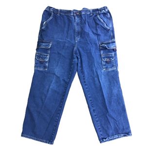 Pantalones Cargo de Mezclilla para Hombre de Alta Calidad, 100% Algodón, Transpirables, Casuales, con Múltiples Bolsillos y Logotipo Personalizado - Product Image 6
