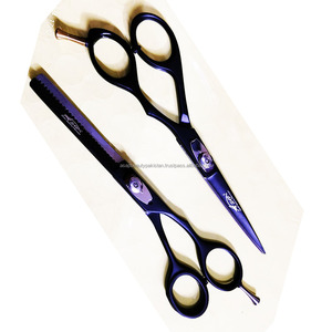 กรรไกรตัดผมมืออาชีพ ASAP Pakistan Carbon Steel 4Cr13 52HRC ด้ามสั้น ขนาด 6 นิ้ว สำหรับคนถนัดขวา ใบมีดคม ตัดแต่งทรงผมได้ - Product Image 1