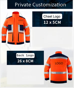 Premium Quality Wholesale <b>Softshell</b> Safety Work <b>Jacket</b> Customise Logo Printing Breathable <b>High</b>-<b>Visibility</b> Light Weight Quick - Product Image 6
