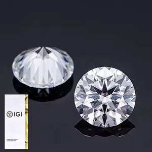 Diamante Brillante Redondo de Color F, Claridad VVS2, Cultivado en Laboratorio con Tecnología CVD |   Diamante Suelto Creado en Laboratorio para Diseños de Anillos Personalizados - Product Image 1