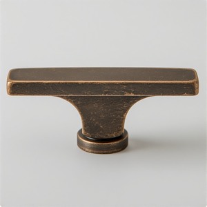 Antique Solid Brass Door Knob Round Design Durable Finish for Interior Home Door Use - Product Image 6