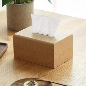 Classic 2026 Luxury Walnut Wood Eco-Friendly Household Tissue & <b>Paper</b> Storage Box by Perfect Enterprises - Product Image 1