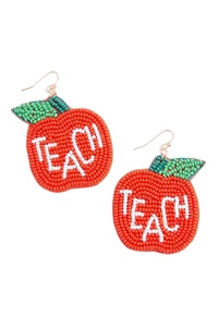 Pendientes de cuentas de semillas de nuevo estilo de moda diseño de corazón color pendiente completo diseño multicolor uso para mujeres y niñas de la India - Product Image 6