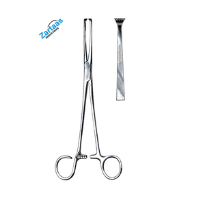 Pinzas de Acero Inoxidable de Alta Calidad para Extracción de Amígdalas, Rectas, 19 cm, Fabricante y Exportador de Instrumentos Quirúrgicos - Product Image 1