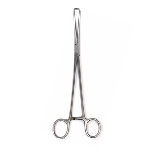 คีมจับติ่งมดลูก Schroeder Tenaculum Forceps ขนาด 250 มม. รุ่น 17-520-250 ทำจากเหล็กกล้าไร้สนิมสำหรับผ่าตัด ฆ่าเชื้อด้วยอุณหภูมิสูง ความแม่นยำสูง สำหรับนรีเวชวิทยา - Product Image 1