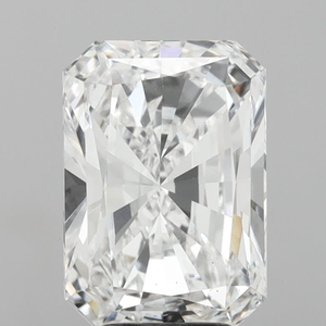 เพชรทรงสี่เหลี่ยมมุมโค้งมน Ilois 4.52 กะรัต แบบ Radiant Cut เพาะเลี้ยงในห้องปฏิบัติการ สี D ความสะอาดระดับ VS2 ชนิด CVD IIa ได้รับการรับรองจาก IGI สำหรับเครื่องประดับ - Product Image 1