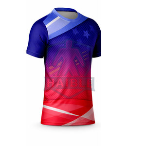 เสื้อยืดกีฬาผู้ชายสไตล์ลำลอง ระบายอากาศได้ดี ผลิตจากโพลีเอสเตอร์ 100% ผลิตในปากีสถาน - Product Image 5