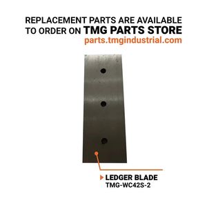 Cippatrice Universale per Minipale TMG WC42S a Caricamento a Gravità - Product Image 6