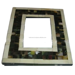 Stylish Resin & Metal Photo <b>Frame</b> in <b>4x6</b> 5x7 6x8 Sizes Classic Wooden Design With Bone & Horn Options - Product Image 1