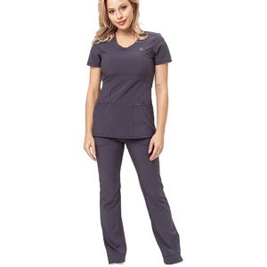 Conjuntos de uniformes de enfermería quirúrgica, venta al por mayor, uniformes de hospital, uniformes médicos de enfermera, conjuntos de médicos para mujer, tela tejida para mujer - Product Image 1