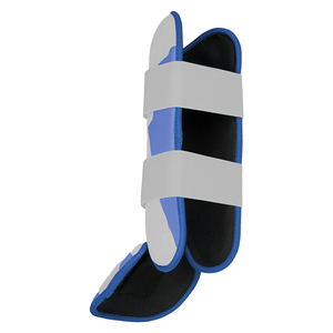 Factory Cheap Price Leg Protection Baseball Training Shin Guard Comfortable Double <b>Strap</b> PU Genuine Leathers Leg Guards <b>Men</b> - Product Image 5