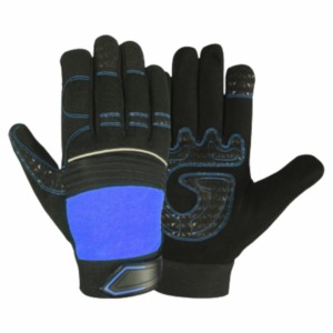 Guantes Deportivos de Dedo Completo, Negros y Verdes, Antideslizantes, de Poliéster, para Exteriores, Unisex - Product Image 6