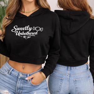 Sweat à capuche court Pray, Sweat à capuche court Faith, Sweat à capuche inspirant minimaliste, Vêtements confortables Faith - Product Image 4