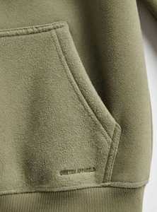 ONETEN APPARELS <b>Men's</b> Color Block Anti-Wrinkle Winter <b>Hoodie</b> Plus Size Cotton French Terry Pullover Sweatshirt - Product Image 5