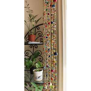 Guirnalda Bohemia de Cuentas de la Mejor Calidad, Hecha a Mano, para Decoración de Entrada, Balcón y Casa de Campo - Product Image 3