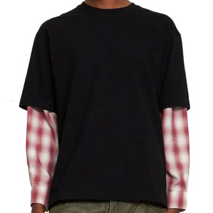 Camiseta de Doble Capa Hecha en Pakistán para Hombre, con Tela Ligera y Suave al Tacto, Ropa Urbana, Venta en Línea - Product Image 1