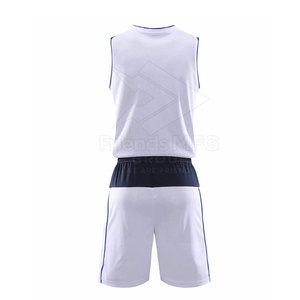 Uniforme de Baloncesto sin Mangas, Estampado, Transpirable, Ecológico, Ligero, de Poliéster de Secado Rápido, con Logotipo Personalizado, Colores y Tallas Disponibles - Product Image 2
