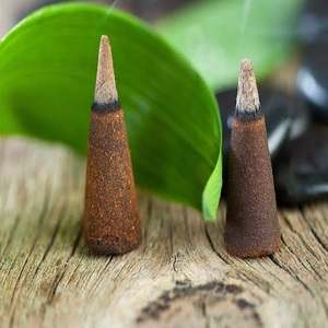 Luxury Indian <b>Sandalwood</b> Dhoop Cones Bambooless Eco Friendly Handmade Herbal <b>Incense</b> with Essential Oils for Puja Meditation - Product Image 2