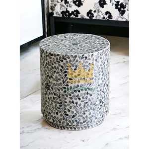 Mesa de centro con Incrustaciones de nácar, muebles vietnamitas hechos a mano únicos para un hogar elegante - Product Image 2