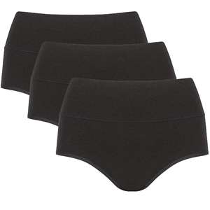 Braguitas de Bikini de Cintura Media para Mujer, Sólidas, Suaves, Cómodas, Tejidas, Transpirables, de Secado Rápido, de Algodón, para Uso Diario, OEM ODM - Product Image 6