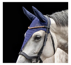 Produits d'équitation de qualité supérieure, nouveau style personnalisé, bonnet d'oreille pour cheval, voile anti-mouches pour cheval sur mesure - Product Image 4