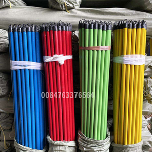 Palos de madera para escobas y fregonas, 2 en 1, con cerdas suaves, de alta calidad, 70cm, 80cm, 120cm, ecológicos, impermeables, portátiles, para inodoros, palos completos. - Product Image 6