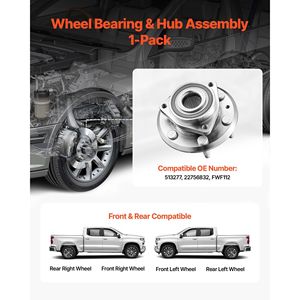 Cuscinetto Ruota Anteriore/Posteriore in Pelle per Chevy Traverse LS Sport Utility 2016-2017 e Buick Enclave Convenience - Product Image 2