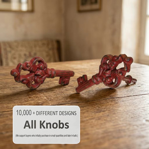 Ba Cast Iron Modern Furniture <b>Handles</b> Novelty Shape Treasury <b>Cabinet</b> Knobs Durable for Drawer <b>Bathroom</b> Living Room - Product Image 3