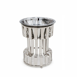 Quemador de incienso Bakhoor de acero inoxidable martillado de mediados de siglo, quemador de incienso redondo hecho a mano para fragancia del hogar, accesorio decorativo de mesa. - Product Image 2